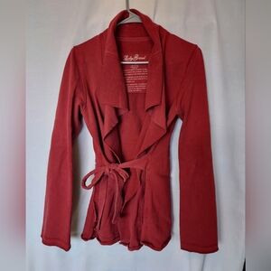 Lucky Brand Maroon Cotton Top